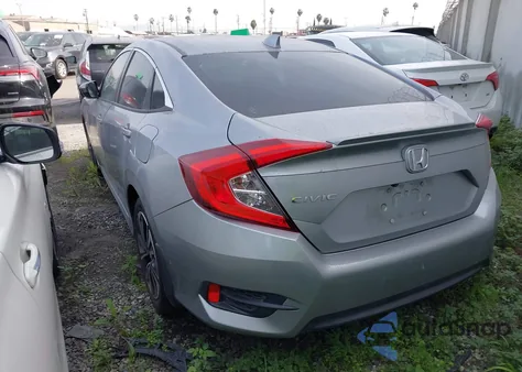 2016 Honda Civic Ex-L from USA, damaged, VIN 19XFC1F72GE213089